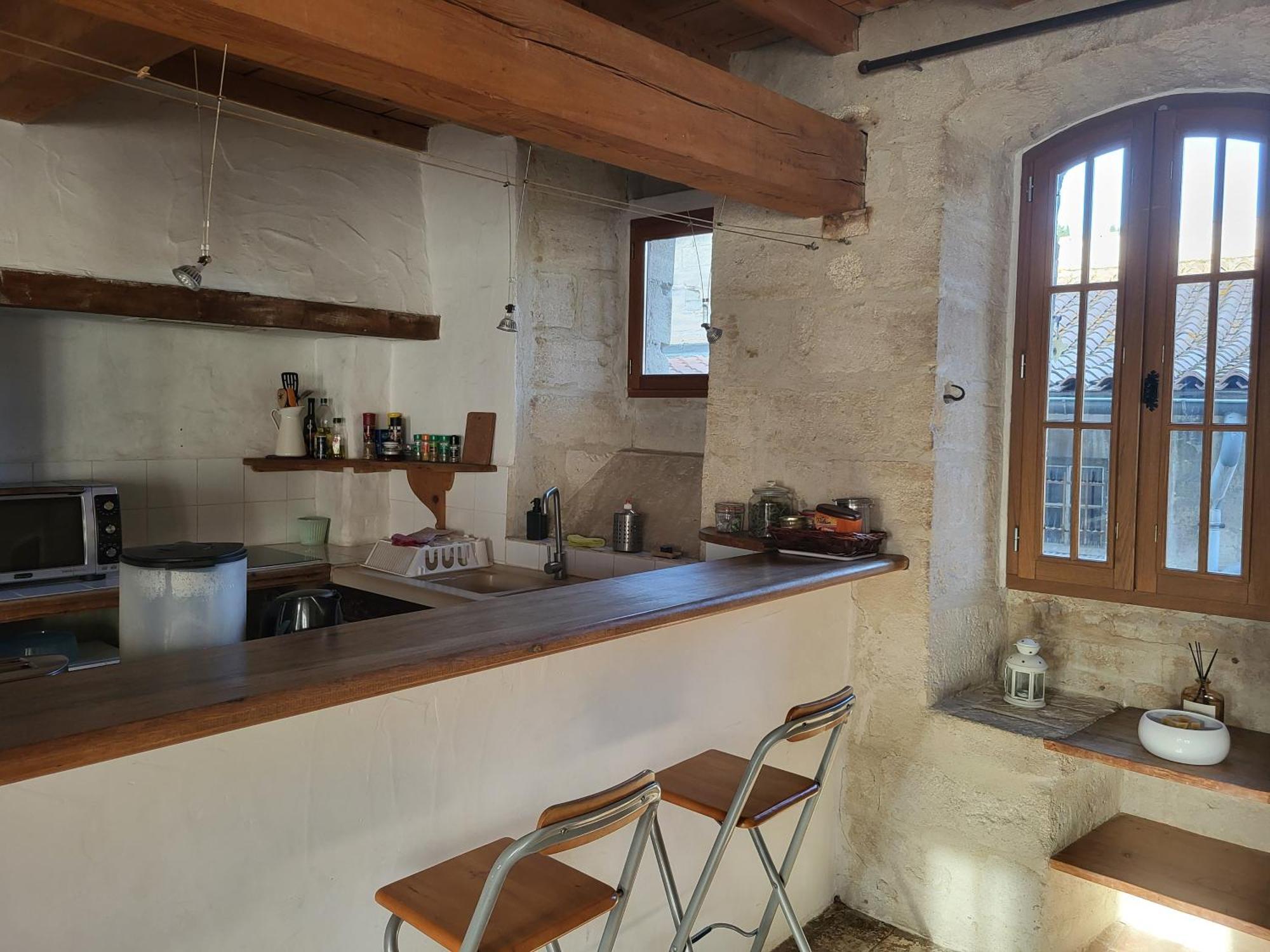 Maison Atypique Coeur De Village Historique Villeneuve-les-Avignon Luaran gambar